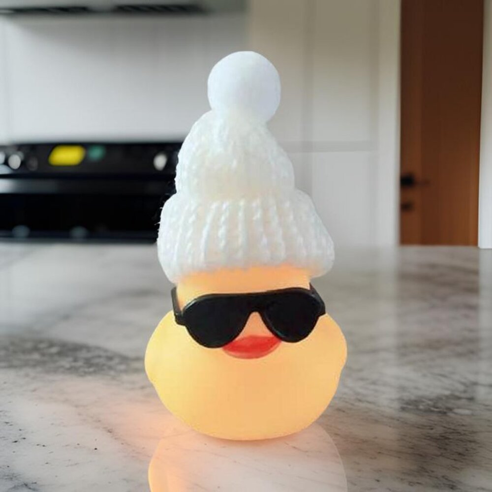 NEW Holiday Jeep Duck | Ducking Jeeps | White Beanie Duck Jeep Christmas Ducks